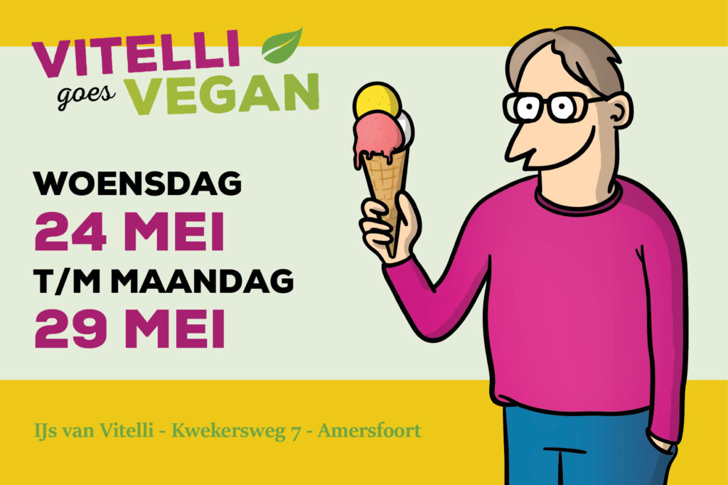 Vegan week bij IJs van Vitelli