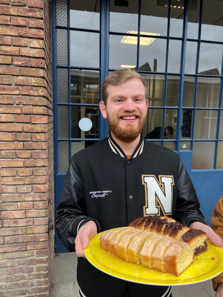 Zelfgebakken cake!